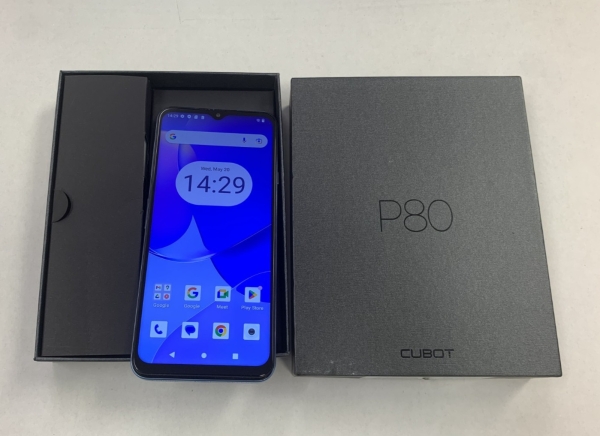 Cubot P80 8+256GB schwarz Android 13 entsperrt 4G Dual Sim GPS 48MP Smartphone