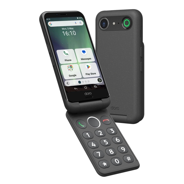 Doro Aurora A20 Klapp Smartphone Seniorenhandy einfache Bedienung Hilfe