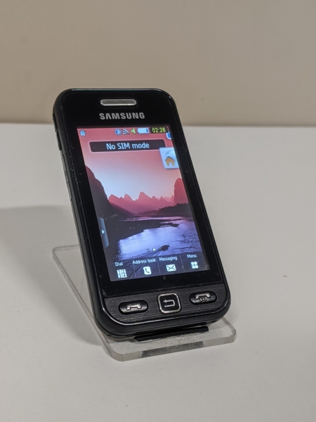 Samsung GT S5230N Handy Orange Netzwerk Smartphone Android