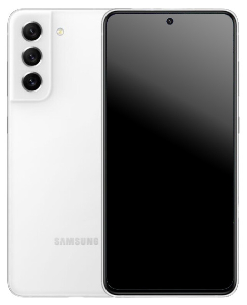 Samsung Galaxy S21 FE 5G Dual-SIM 128 GB weiß Smartphone Handy WOW