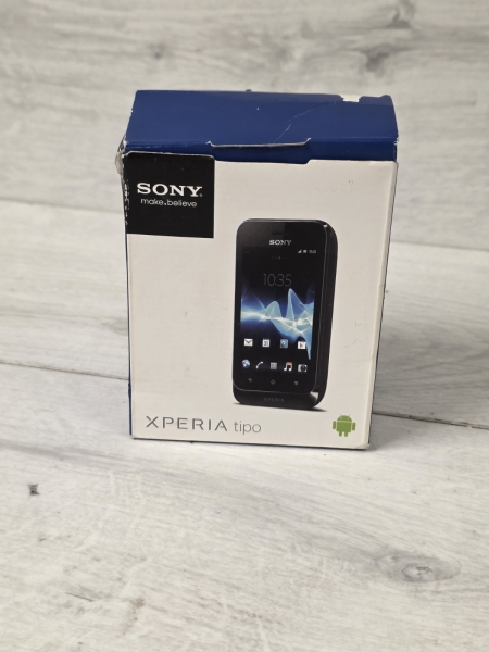 Sony Xperia Tipo ST21i Smartphone Unlocked, Black, Android Boxed