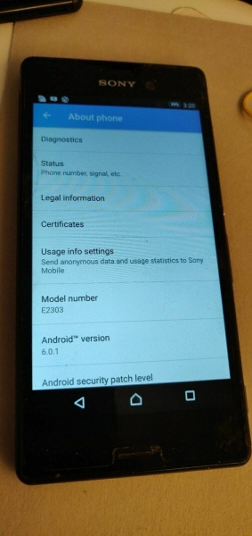 Sony XPERIA M4 AQUA E2303 8GB entsperrt Smartphone Android 6.0.1 OS schwarz
