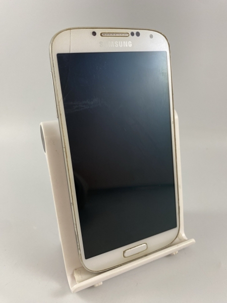 Samsung Galaxy S4 weiß 16GB 5,0 Zoll 4G Android Smartphone gesprungen defekt #A