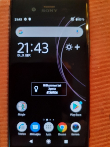 Sony Xperia XZ1 – 64GB – Schwarz (Ohne Simlock) Smartphone (Dual SIM)