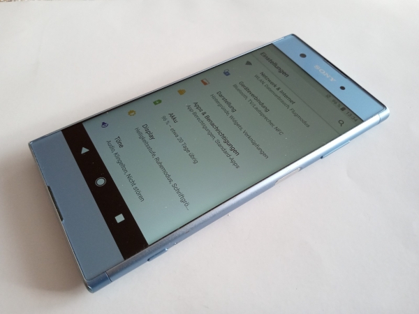 SONY XPERIA XA1 PLUS BLAU 32GB TOP OVP OHNE SIMLOCK SMARTPHONE ANDROID 5,5″ 23MP