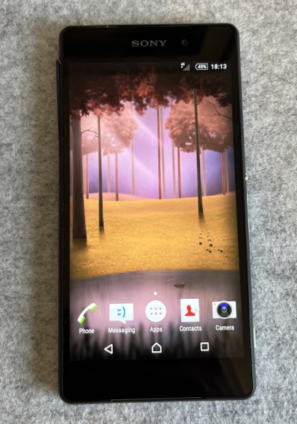 Sony Xperia Z2 D6503 – 16 GB – Smartphone schwarz (entsperrt)