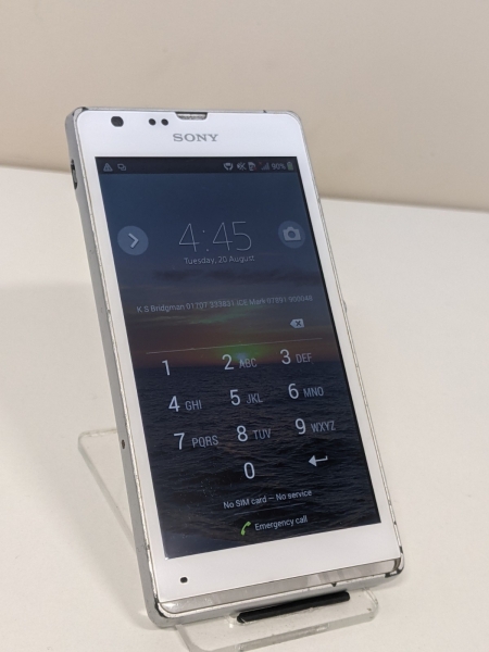 Sony Xperia SP C5303 – 8GB – Weiß Smartphone 4G Android 4.3 defekt für Ersatzteile