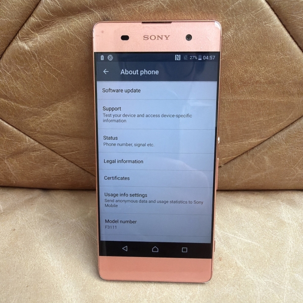 Sony Xperia XA F3111 roségold 16GB 4G LTE Smartphone