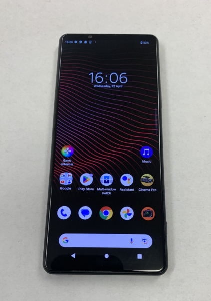 Sony Xperia 1 III 5G schwarz 256GB/12GB Dual Sim entsperrt Smartphone