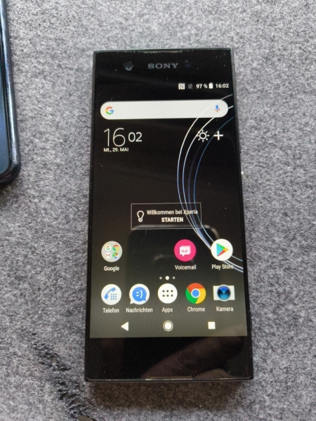 Sony Xperia XA1 – 32GB – Schwarz (Ohne Simlock) Smartphone