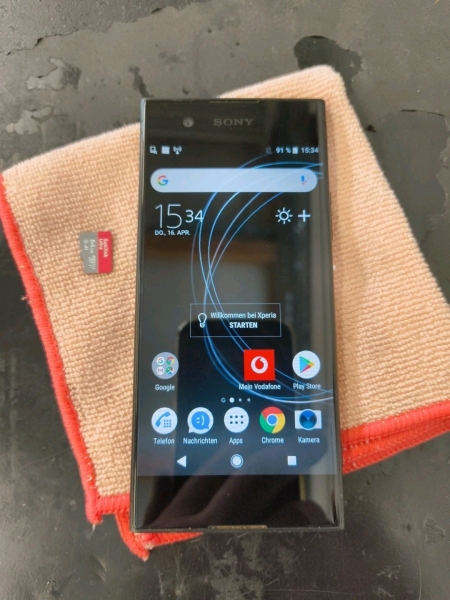 Sony Xperia XA1 – 32GB – Schwarz (Ohne Simlock) Smartphone