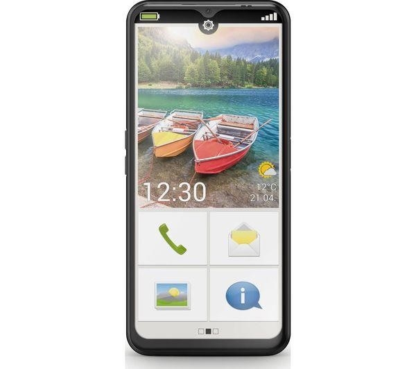 Emporia ME6 5G Smartphone – Schwarz – Entsperrt T4/M4 Hörgerätekompatibilität