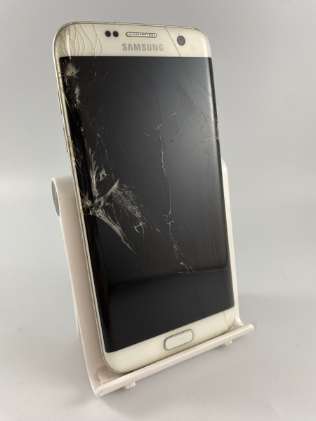 Samsung Galaxy S7 Edge weiß 32GB 5,5 Zoll 12MP Android Smartphone defekt #SF1