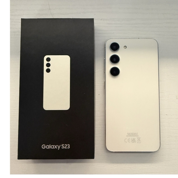 Samsung Galaxy S23 256 GB Weiß Android Dreifach-Kamera Smartphone SM-S911B/DS
