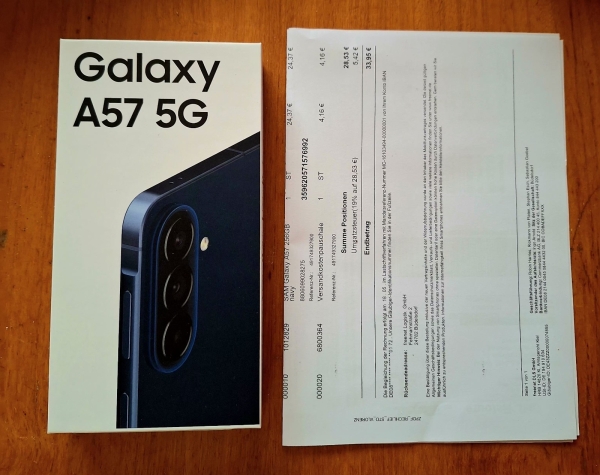 Samsung Galaxy A57 5G 8GB RAM 256GB Navy Android Smartphones Smartphone NEU