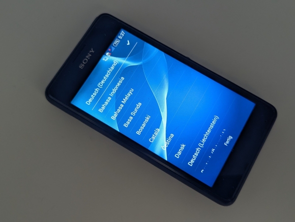 Sony Xperia E1 Schwarz 4GB Android Smartphone LTE 4G D2005 ✅