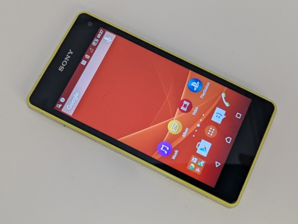 Sony Xperia Z1 Compact 16GB Yellow Gelb  Android Smartphone D5503