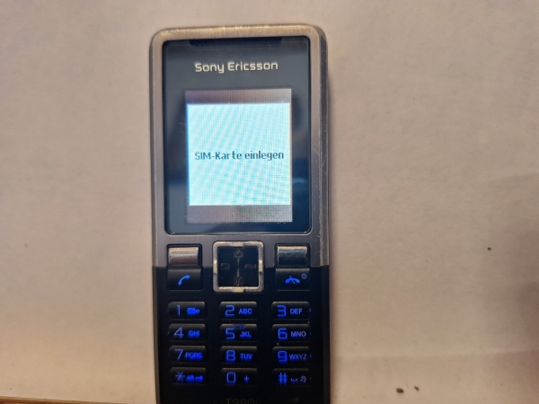 Handy Sony Ericsson T280i schwarz  (Ohne Simlock) Smartphone