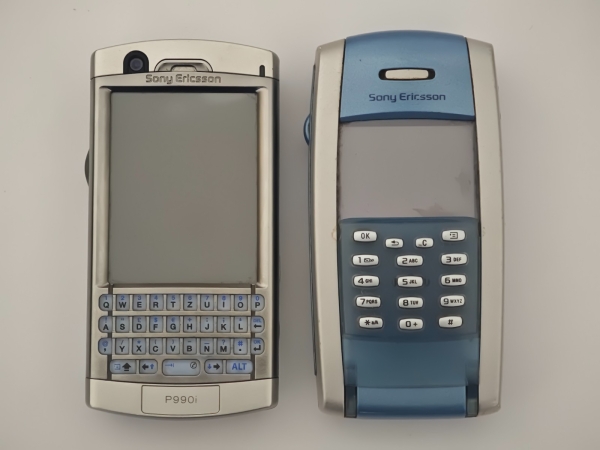 Sony Ericsson P800 P990i Vintage Smartphone Handy Konvolut Sammler/Bastler