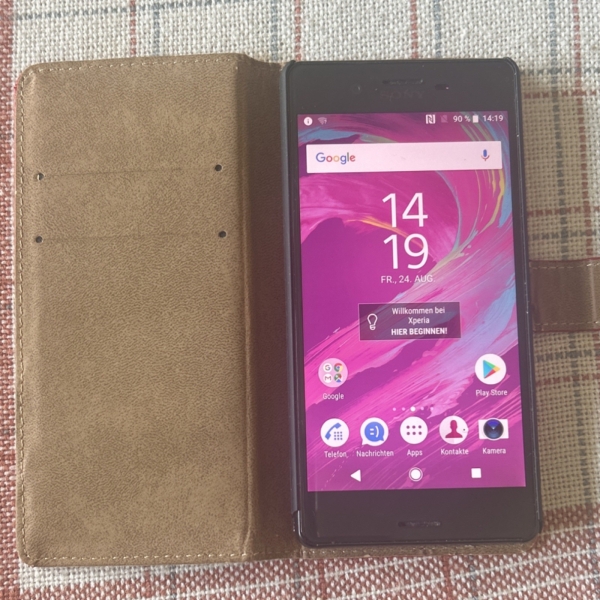Sony Xperia Smartphone Android Schwarz