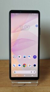 Sony Xperia 10 III Dual SIM 128GB blau entsperrt Smartphone