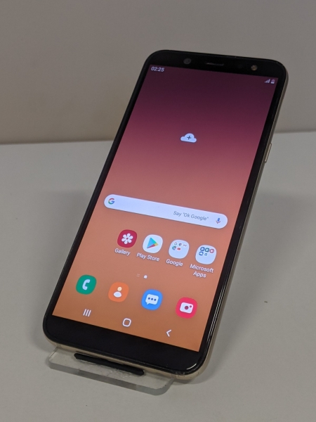 Samsung Galaxy A6 (2018) 32GB schwarz 32GB entsperrt Android Smartphone Handy