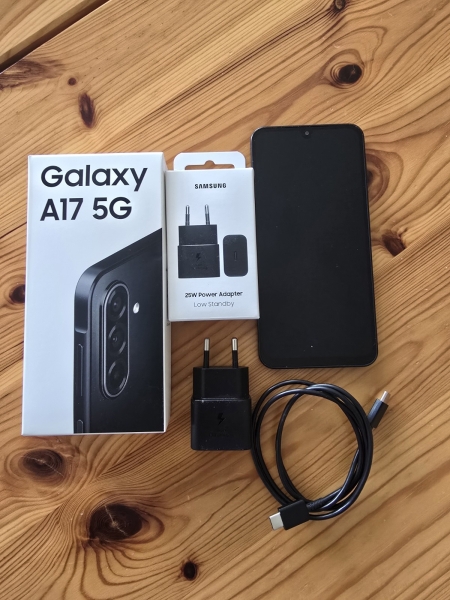 Samsung Galaxy A17 5G Smartphone 128 GB Black in OVP Rechnung/OVP!!!