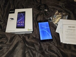 Sony XPERIA Z2 SMARTPHONE HANDY  DEFEKT Lässt Sich mit Maus bedienen Mit OVP!!!
