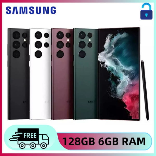 Neu Samsung Galaxy S22 Ultra 5G SM-S908U 8GB+128GB Handy Smartphone Ohne Vertrag
