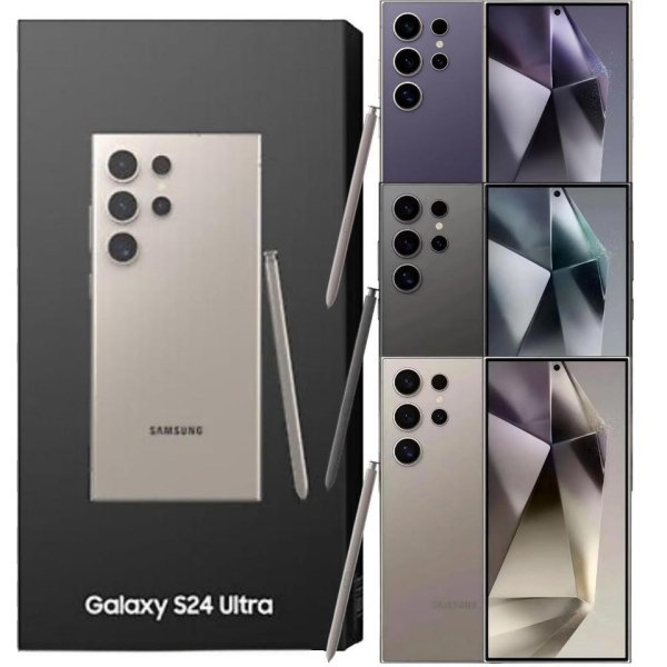 Neu Samsung Galaxy S24 Ultra (5G) 256GB/512GB 6.8 Zoll Smartphone – Ohne Vertrag