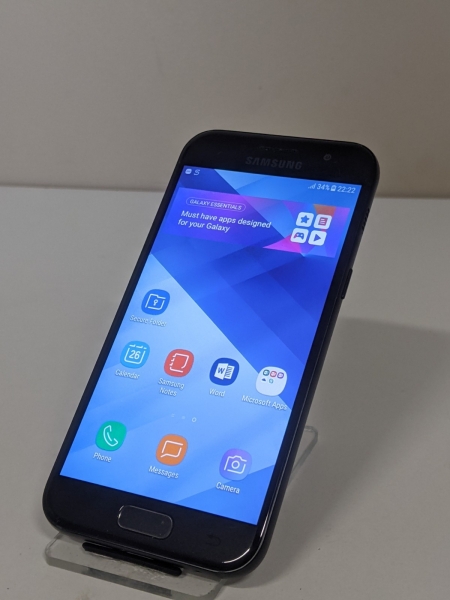 Samsung Galaxy A3 2017 schwarz entsperrt 16GB 4,7″ Display 13MP Android Smartphone