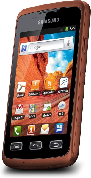 Samsung Galaxy Xcover GT-S5690 – schwarz orange (entsperrt) Smartphone Vintage