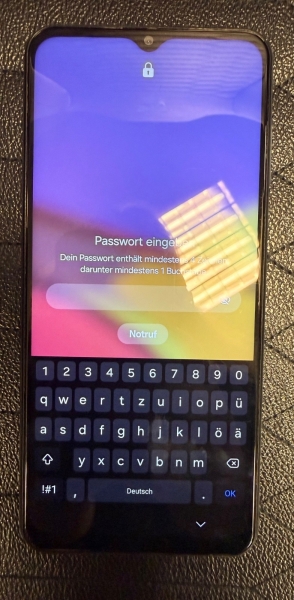 *** Samsung A13 SM-A137 Handy Smartphone *** Displaysperre