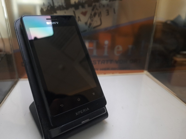 Sony  Xperia go ST27i – 8GB – Schwarz  Smartphone Rarität – Topp Zustand