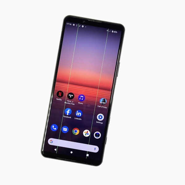 Sony Xperia 5 II 128GB 8GB entsperrt SIM 5G schwarz durchschnittlicher Zustand Note C 261