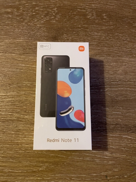 Xiaomi Redmi Note 11 128GB + 4GB Smartphone Dual Sim entsperrt – Graphite Grey