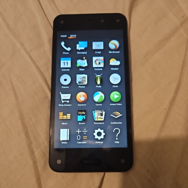 Amazon Fire Phone 32GB, schwarz, Modell SD4930UR