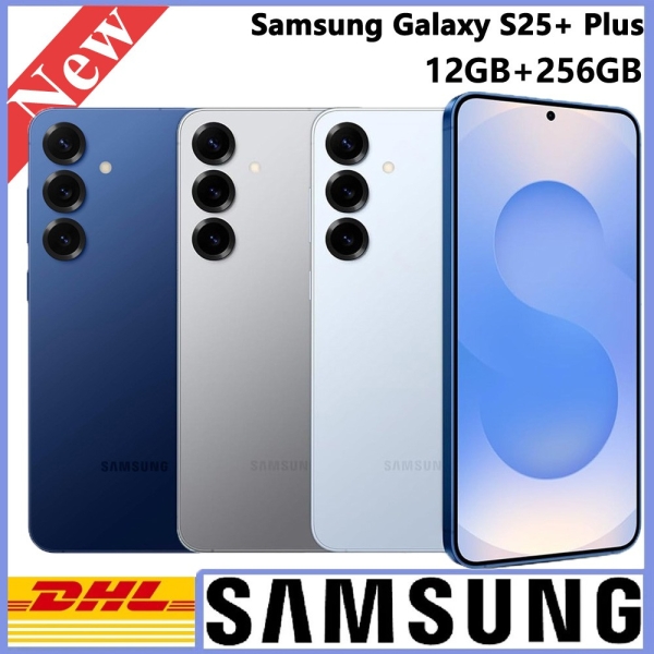 Neu Samsung Galaxy S25+ Plus (5G) 12GB+256GB Smartphone Ohne Vertrag SM-S936U