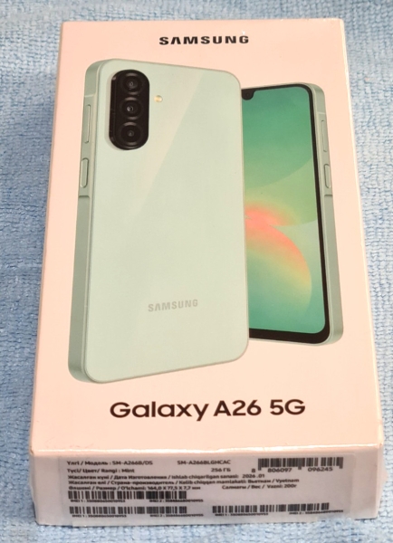 Samsung Galaxy A26 5G SM-A266B/DS 256GB Smartphone Mint Dual Sim Unlocked – Neu