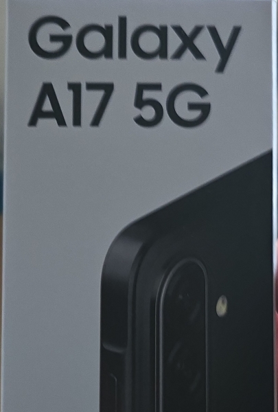 Samsung Galaxy A17 5G Smartphone, 128GB, Schwarz, Originalverpackung, 5G, Neu