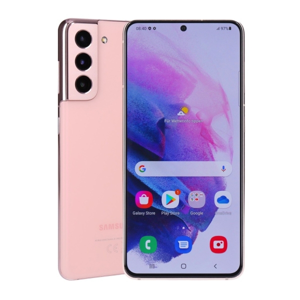 Samsung Galaxy S21 5G DS 128GB Phantom Pink Smartphone Kundenretoure wie neu