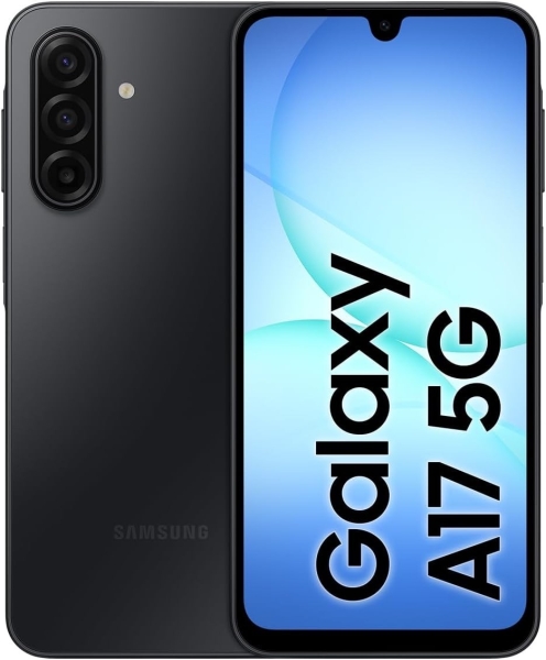 Samsung Galaxy A17 5G AI Smartphone, KI-Handy mit Android, Dünner 7,5-mm-Rahmen,