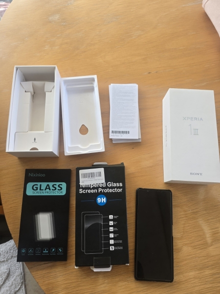 Sony Xperia 1 III 5G XQ-BC52 256GB Black Schwarz Android Smartphone