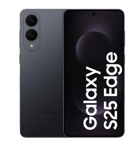 Samsung Galaxy S25 Edge 512 GB Titanium Jetblack Dual SIM Smartphone Handy