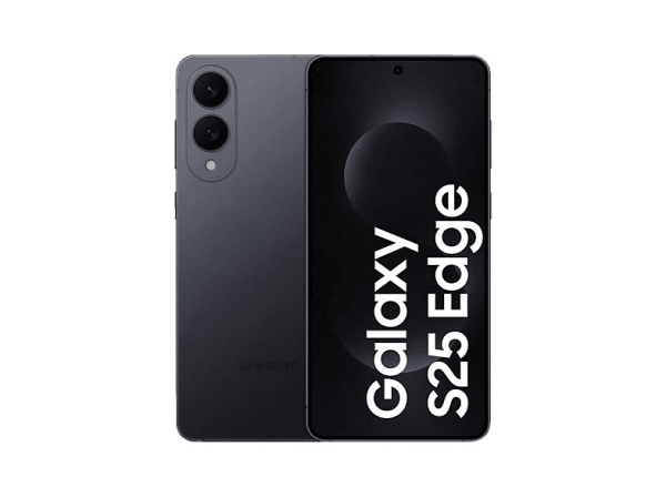 Samsung Galaxy S25 Edge 256 GB Titanium Jetblack Dual SIM Smartphone Handy