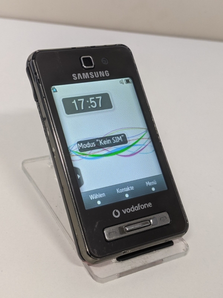 Samsung SGH-F480 Handy Smartphone Android silber