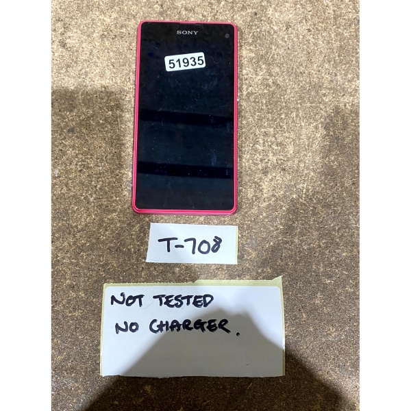 Sony Xperia Z1 Smartphone Pink & Schwarz Wi-Fi 5″ TFT LCD Display 20MP (2GB+16GB)