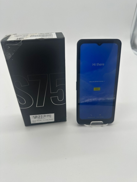 Cat S75 schwarz entsperrt 128GB robust robust Android Smartphone A Zustand