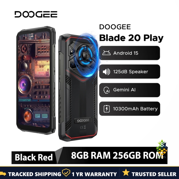 DOOGEE Blade20 Play 5G Android 15 6,6“ Display 10300mAh Rugged Smartphone