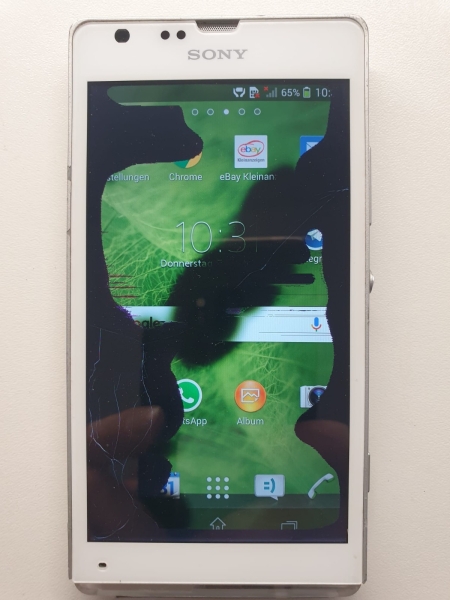 Sony Xperia SP C5303 Rot 8GB Smartphone Touchscreen Defect
